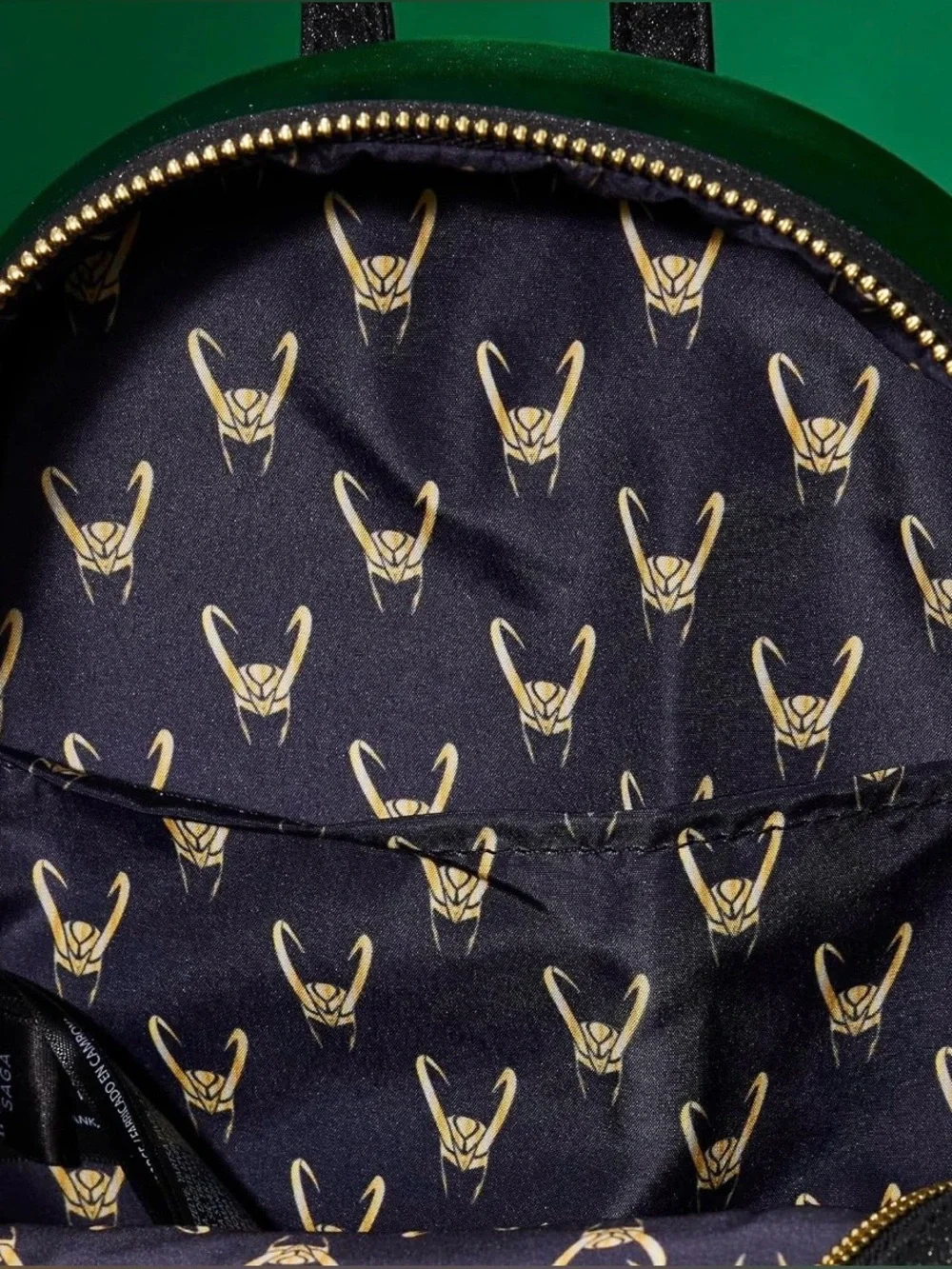 Loungefly Marvel Metallic Loki Mini Backpack